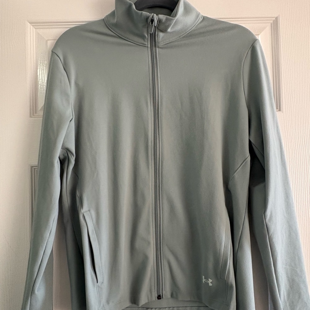 Under Armour Women’s Light Blue Full-Zip Jacket